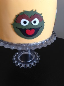 Sesame Street Cake Oscar