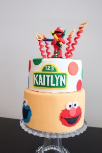 Sesame Street Cake